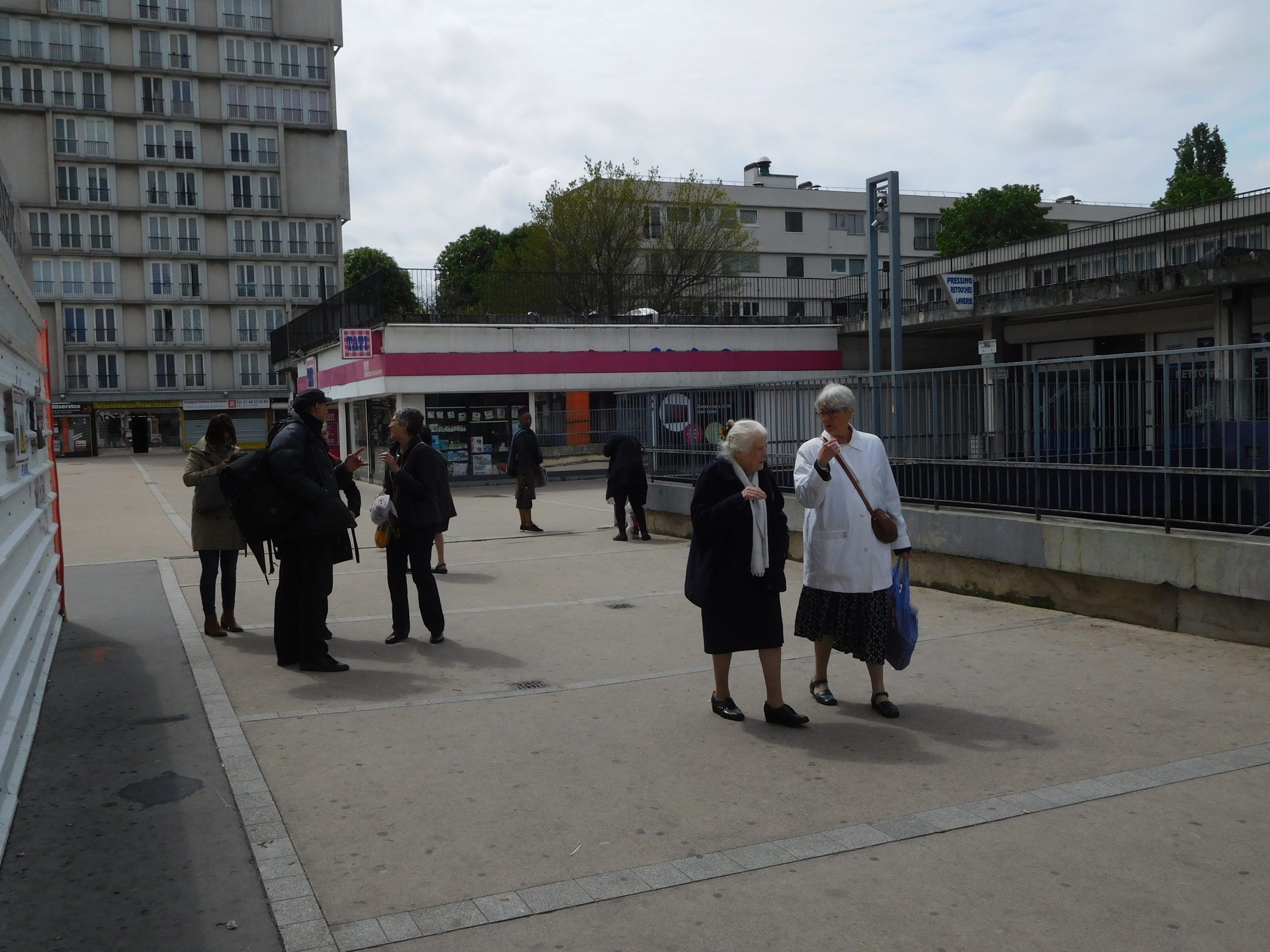 La dalle de Choisy, Marie José et Colette, 18 mai 2019